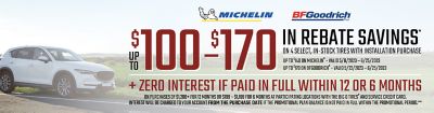 MICHELIN & BFGOODRICH Rebate Tire Savings